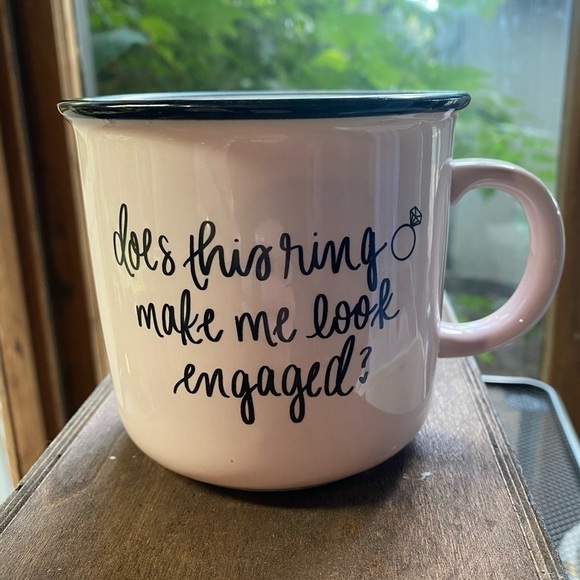 DOES this ring make me look engaged? Mug - Picture 5 of 5